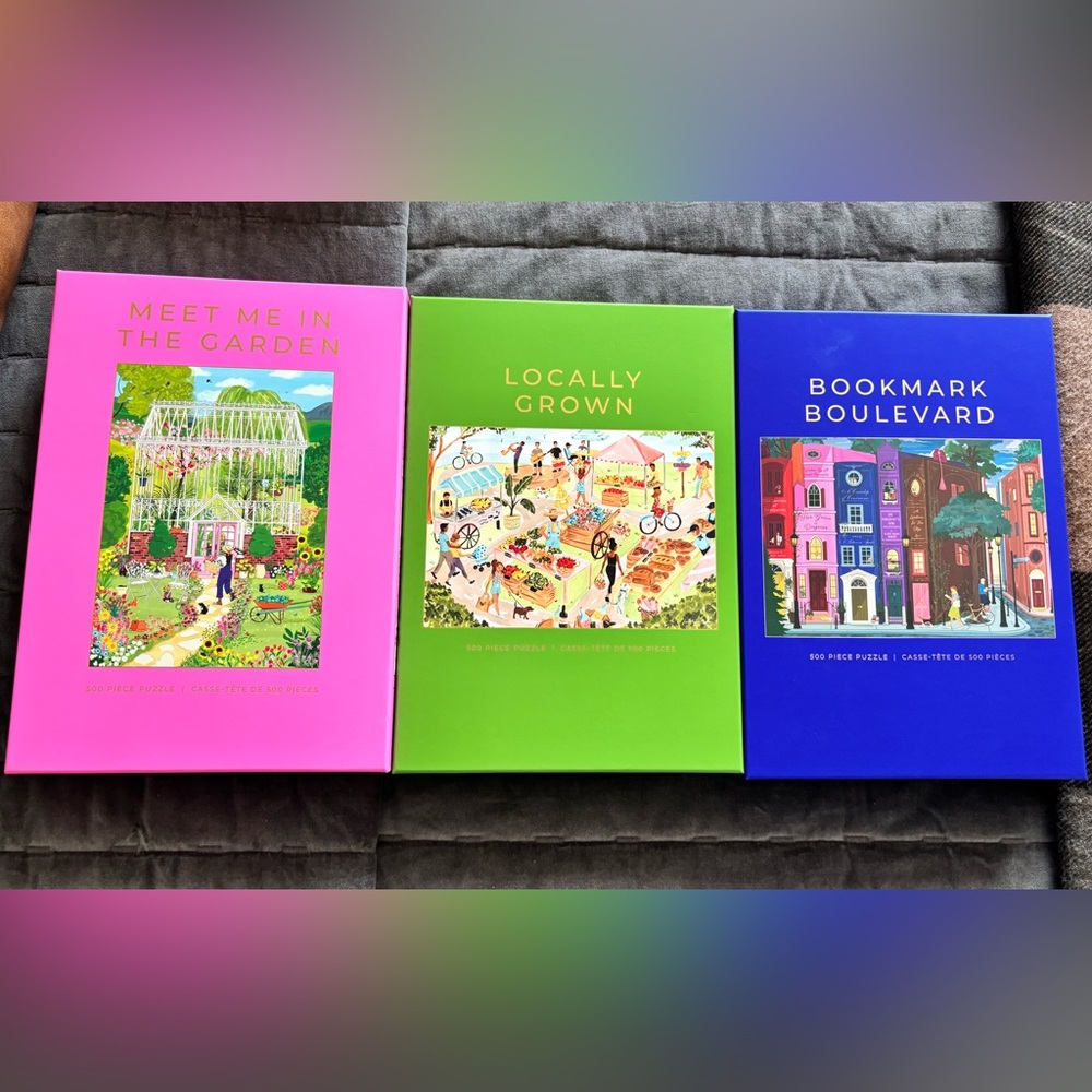 Hobbry Puzzles, 3 pack!